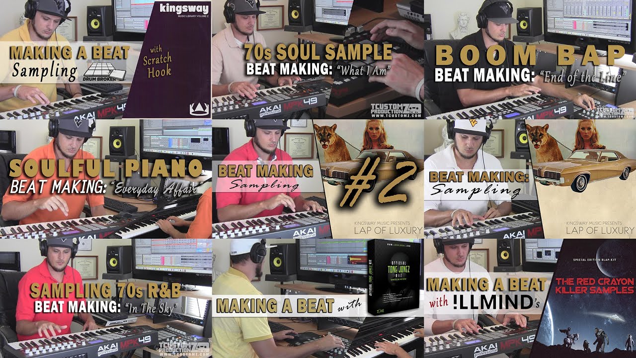 ALL Beat Making Videos (May, June & July) TCustomz Productionz