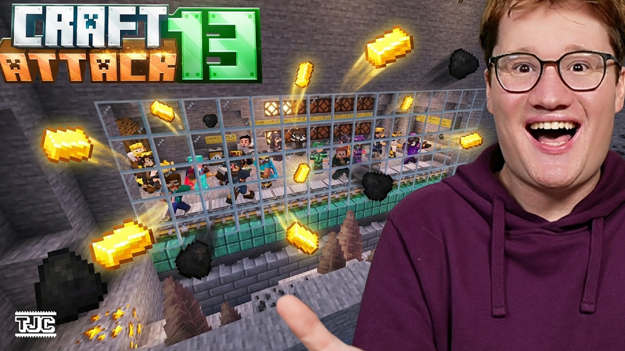 Neues REDSTONE GAME: "Gold Rush" (hohe Suchtgefahr) | Craft Attack 13 Freizeitpark