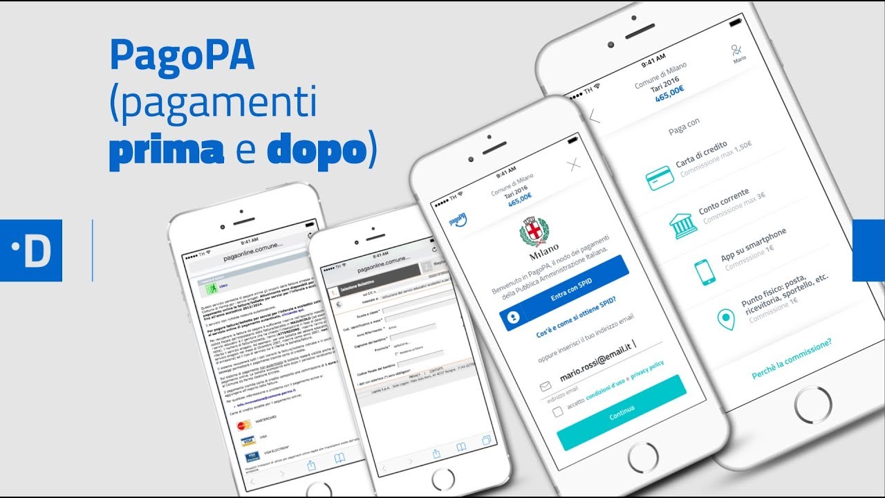 Pagamenti digitali pagoPA