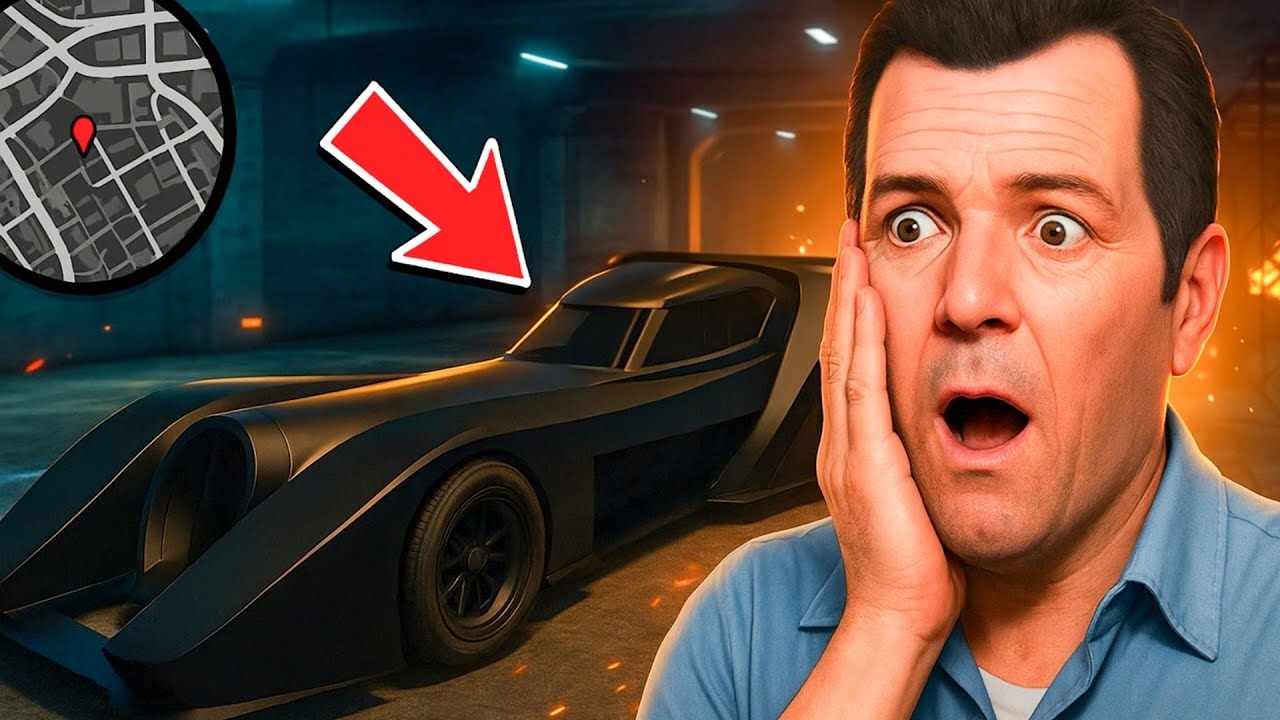 🦇🚗 GTA 5 [Story Mode] Secret Location of [Vigilante] – Hidden Batmobile! 🔥🗺️