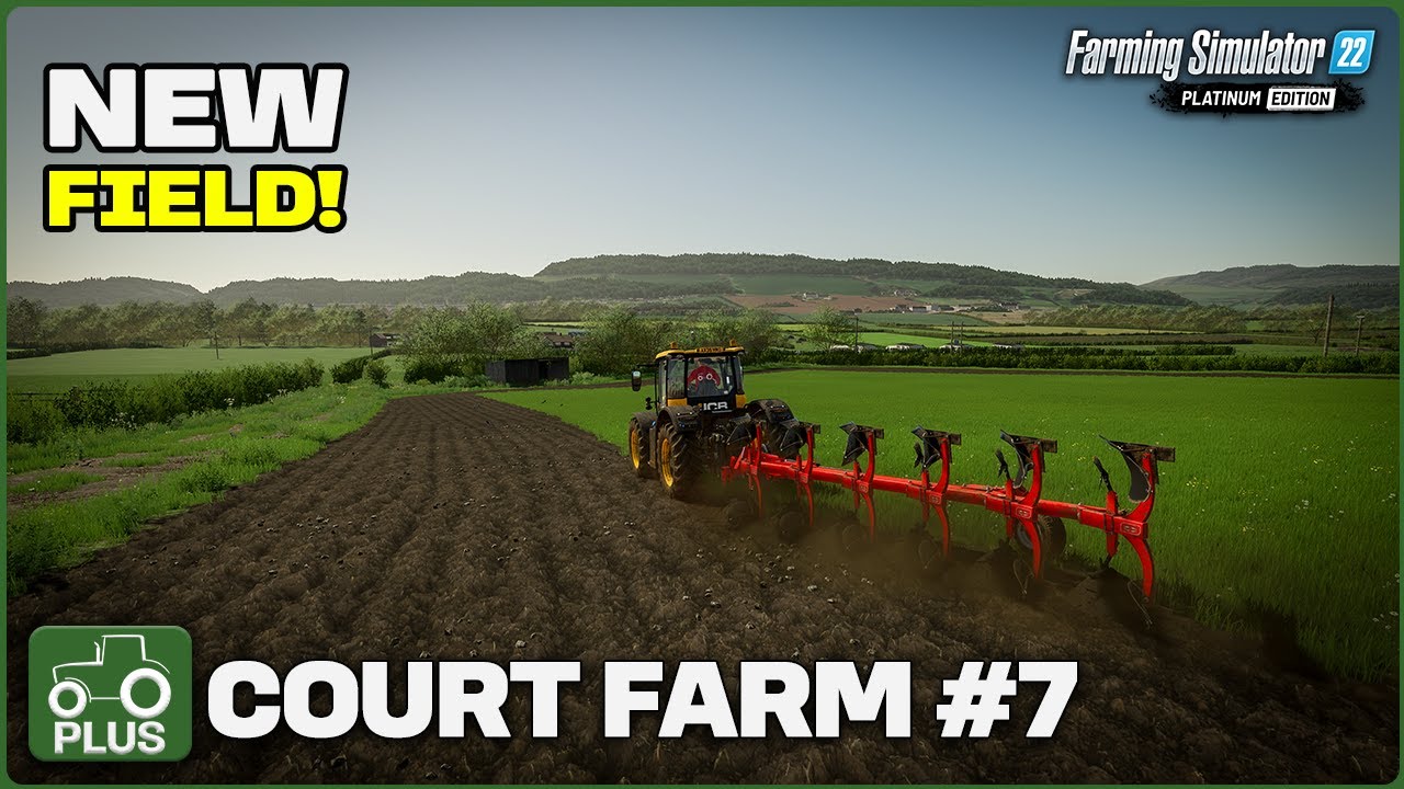 NEW FIELD & SOWING CROPS!! FS22 Court Farm Country Park Episode 7