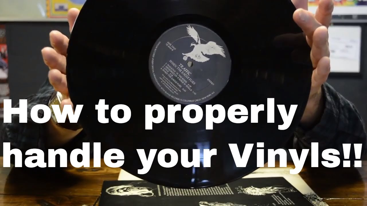 How to properly handle your vinyl records