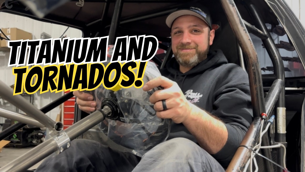 Titanium Steering Column & gas pedal get put on The Beater + Exhaust work + DUNKAROOS & GUSHERS!