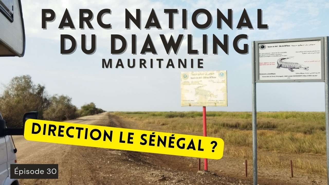 Parc national du Diawling en MAURITANIE pr&egrave;s de la fronti&egrave;re du S&Eacute;N&Eacute;GAL | vanlife | famille nomade