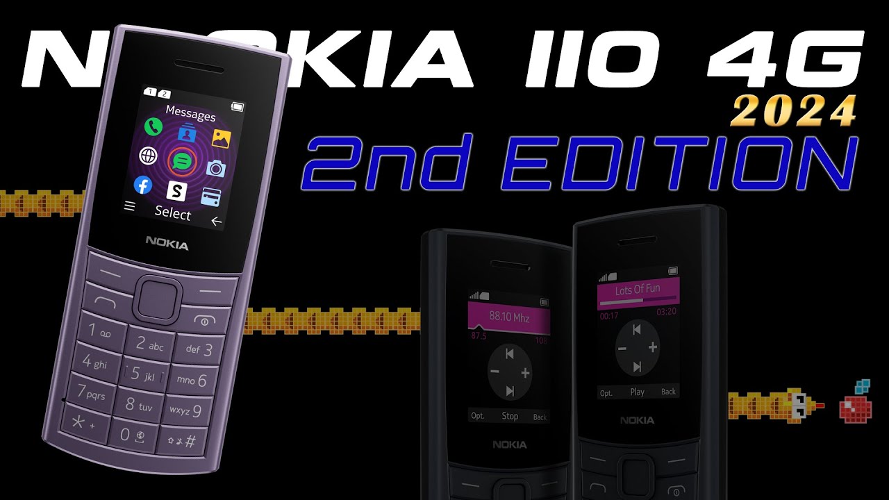 Nokia 110 4G 2024 2nd Edition Unboxing and Review