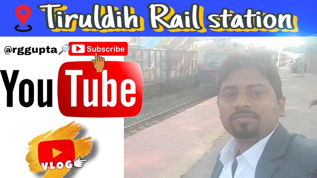 Rail station vlog|| Tiruldih rail station vlog||vlog - 07 