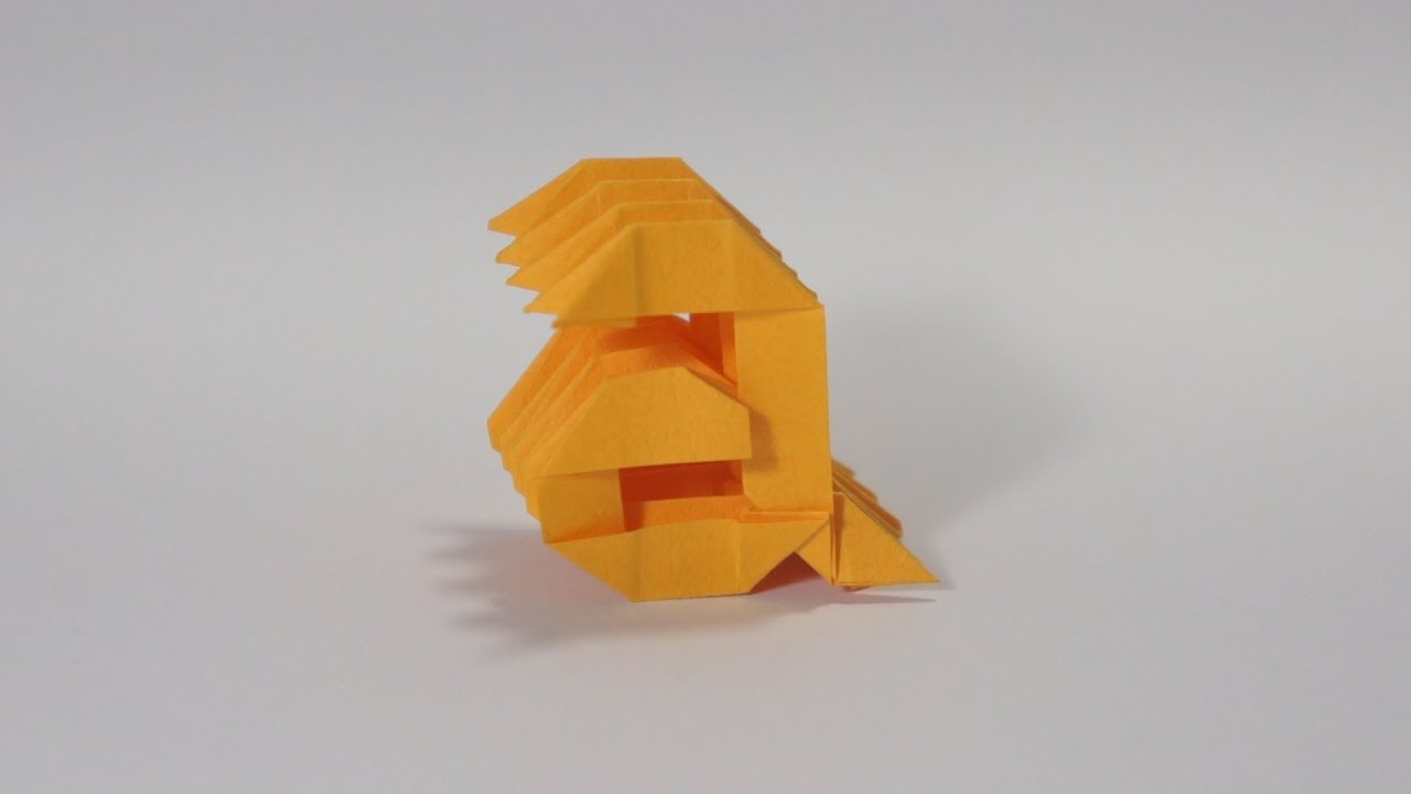 Origami Letter  'a'
