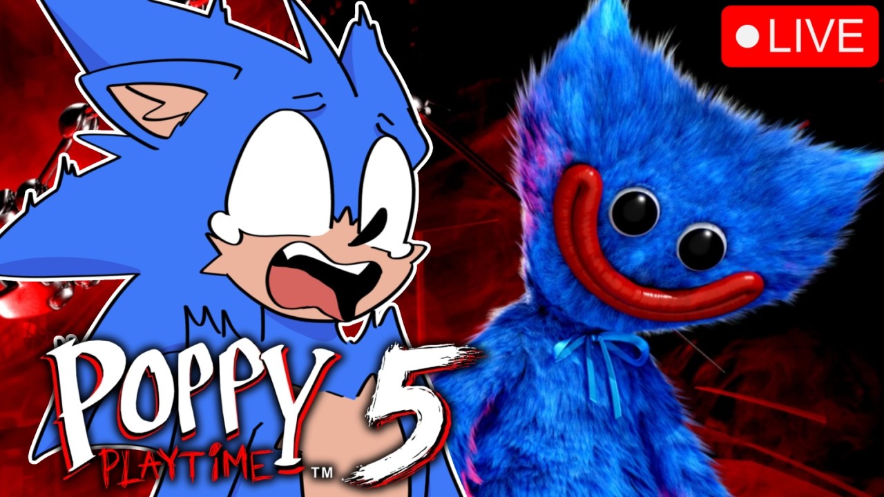 Movie Sonic Plays Poppy Playtime Chapter 5!! (PART 2)