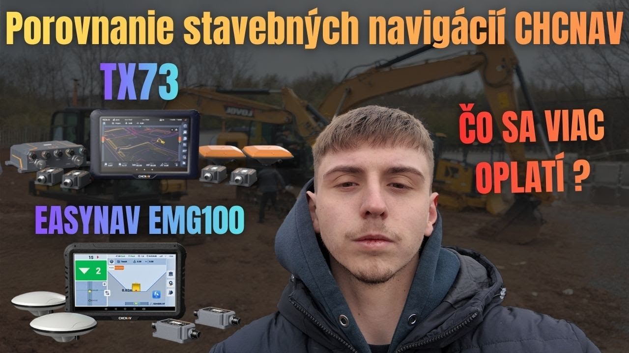 CHCNAV Easynav EMG100 vs TX73 – ktorá navigácia sa oplatí?