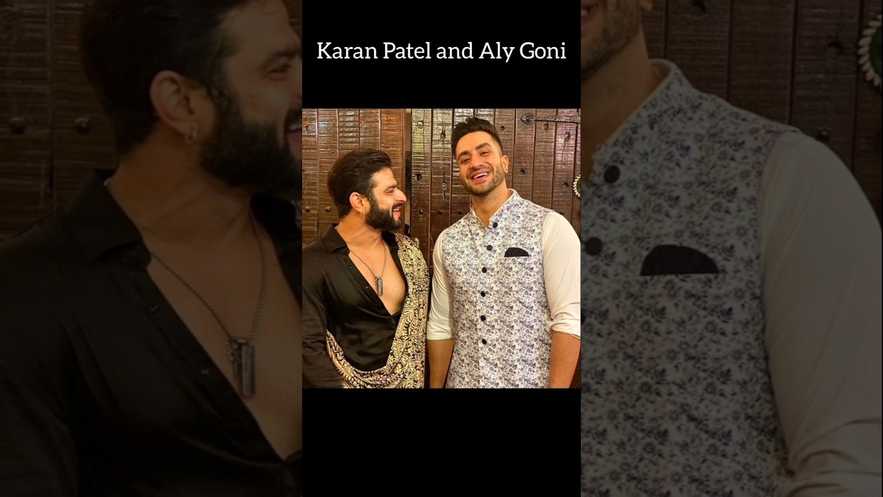 Karan Patel and Aly Goni in Yeh Hai Mohabbatein 😎 #shorts #shortvideo #trending