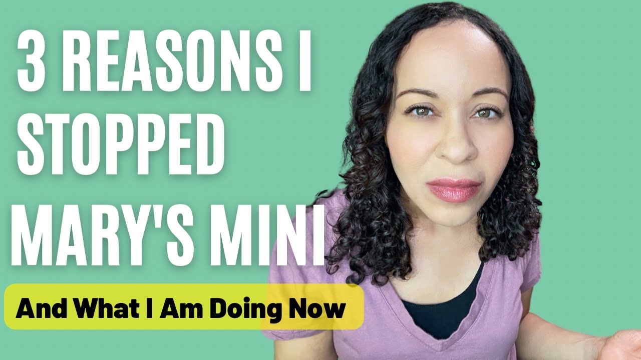 3 Reasons Why I Stopped Mary's Mini | McDougall | Mary's Mini Results | Maximum Weight Loss
