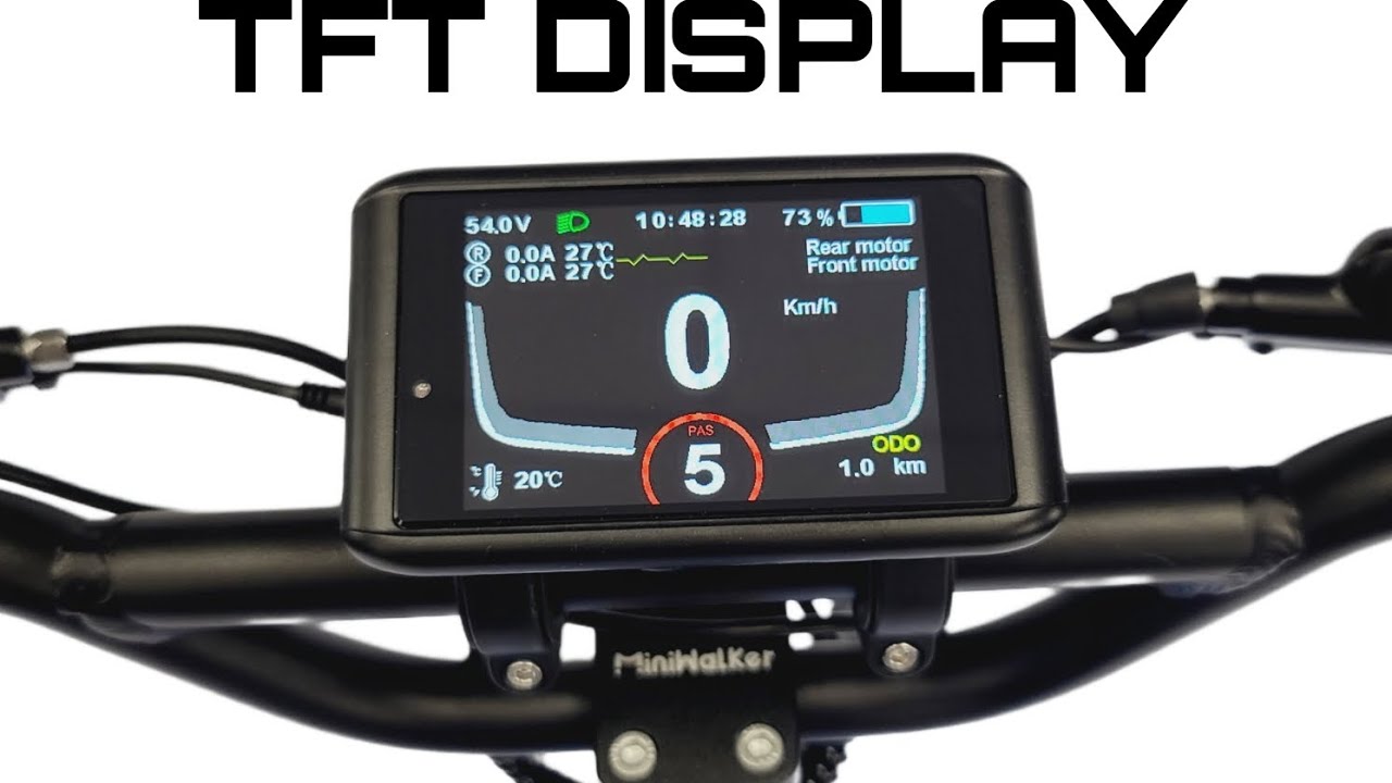 How to use your new Miniwalker Tiger 9 Pro+ Tiger 10 Pro+ and Tiger 10 GT display and lights