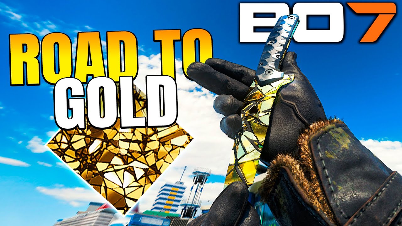 Fui PEGAR OURO na FACA do BO7 mas NÃO ESPERAVA POR ISSO... (RTG)