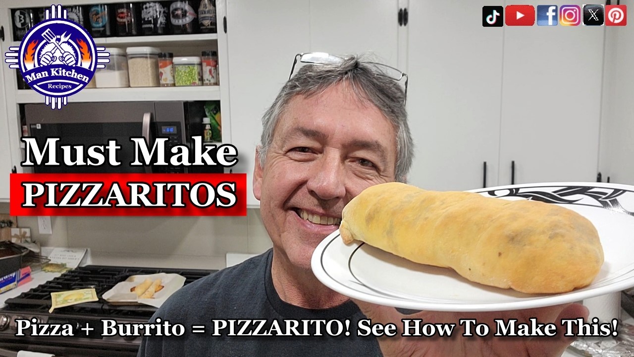Easy Pizzarito Recipe: A Mouth-watering Pizza Burrito - Man Kitchen Recipes
