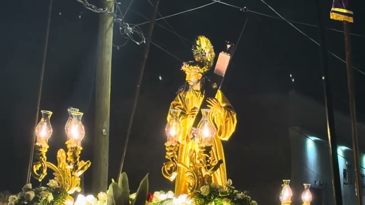 Jesús Nazareno Protector de Mixco, Sábado del Silencio 2026, Marcha Fúnebre “Cruz Pesada”