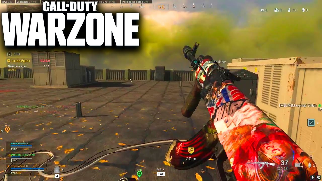 La buena AK en la isla | CoD WARZONE 1984 #2