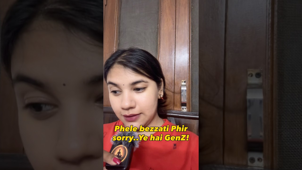 Viral 'We Are Gen Z' Video: Phele bezzati phir sorry.. Ye hai GenZ ! | J&K Viral video