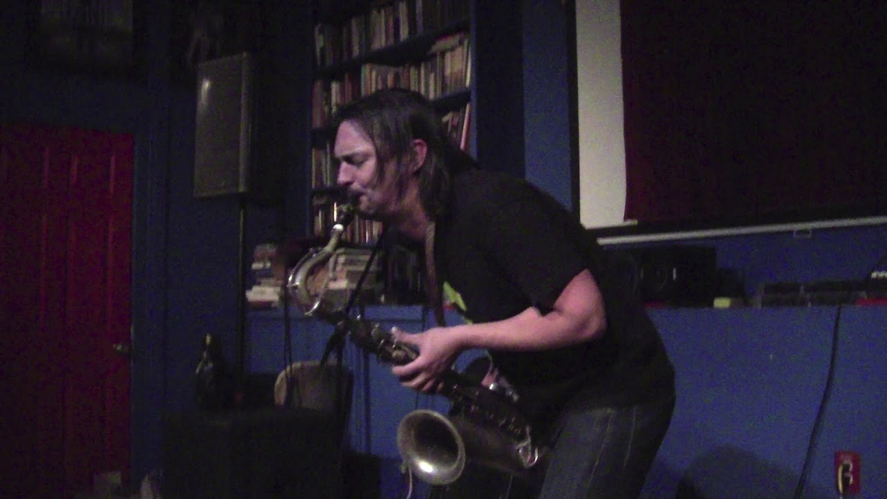 John Dikeman on April 4, 2019 at the Red Room at Normal's, Baltimore, MD