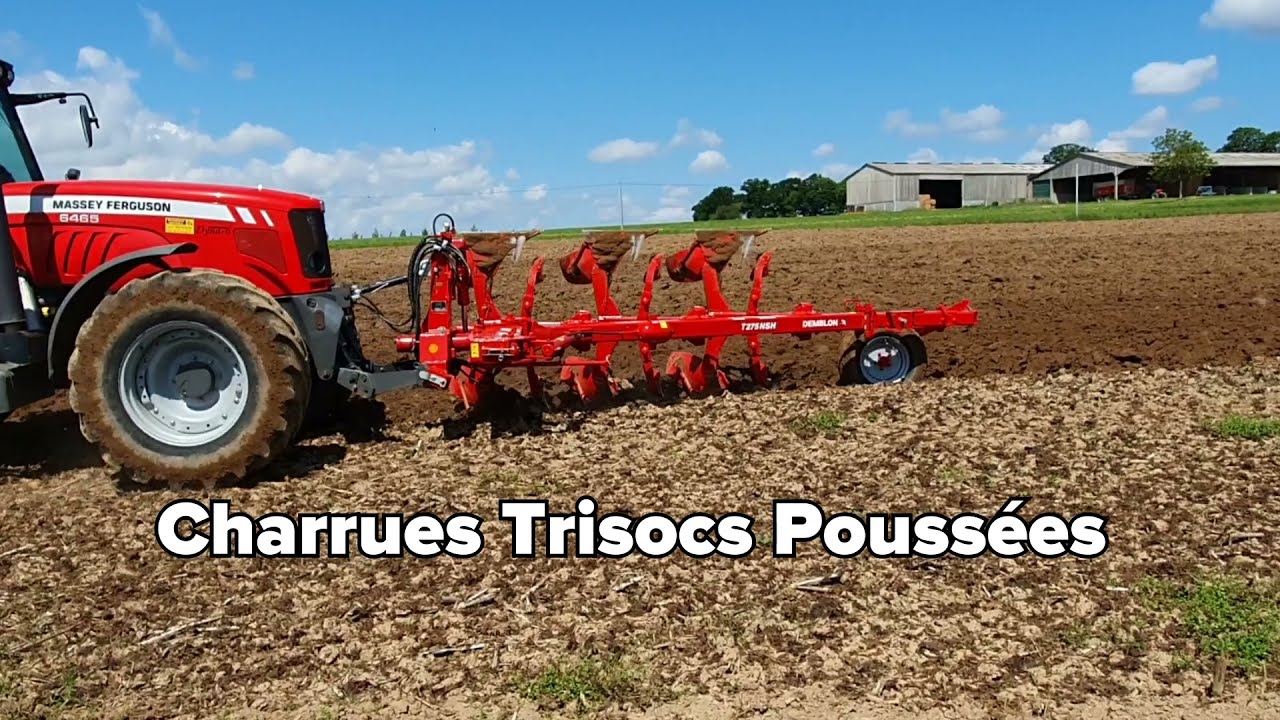 Charrues Poussées Demblon - Présentation