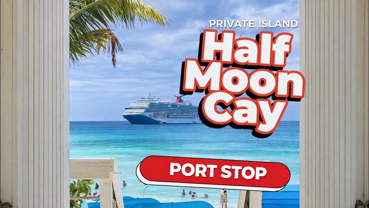 Half Moon Cay: Carnival's Private Island. 