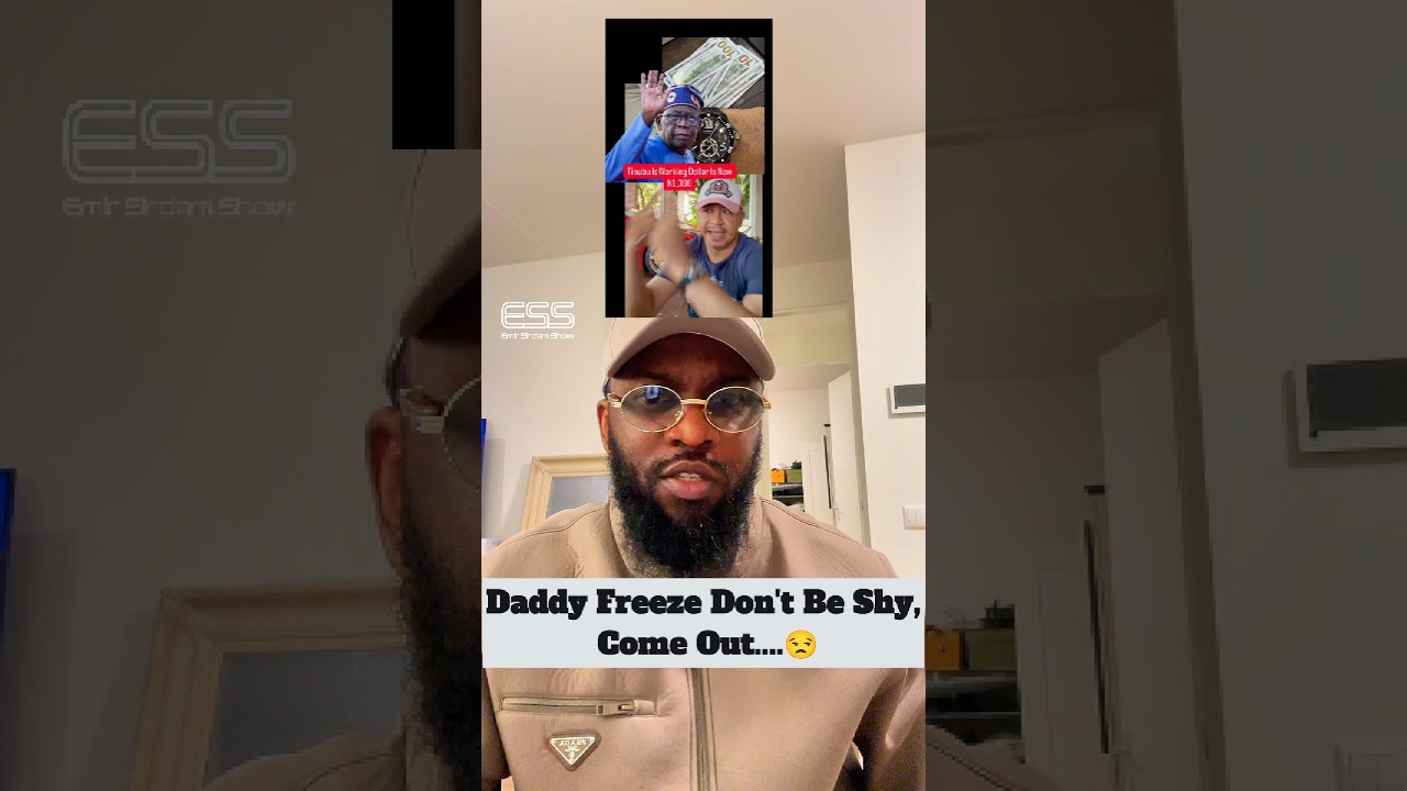 FALL OF THE DOLLAR: Daddy Freeze Come Out With Your Chest And Support Tinubu