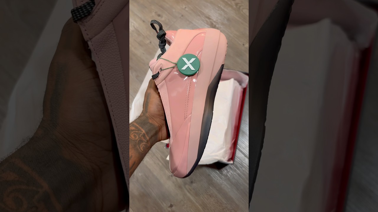 Распаковка кроссовок Air Jordan 40 &laquo;Dusty Rose&raquo; от @StockX