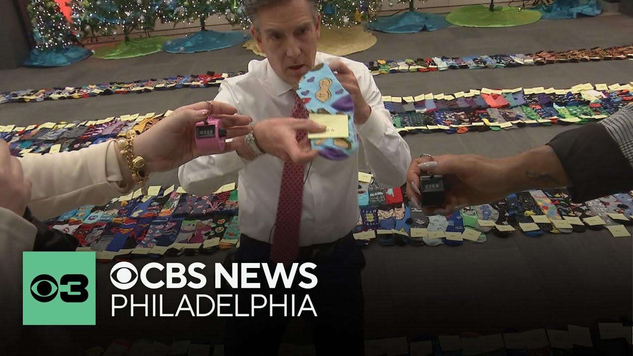The world's largest sock collection? Jim Donovan submits application for Guinness World Record