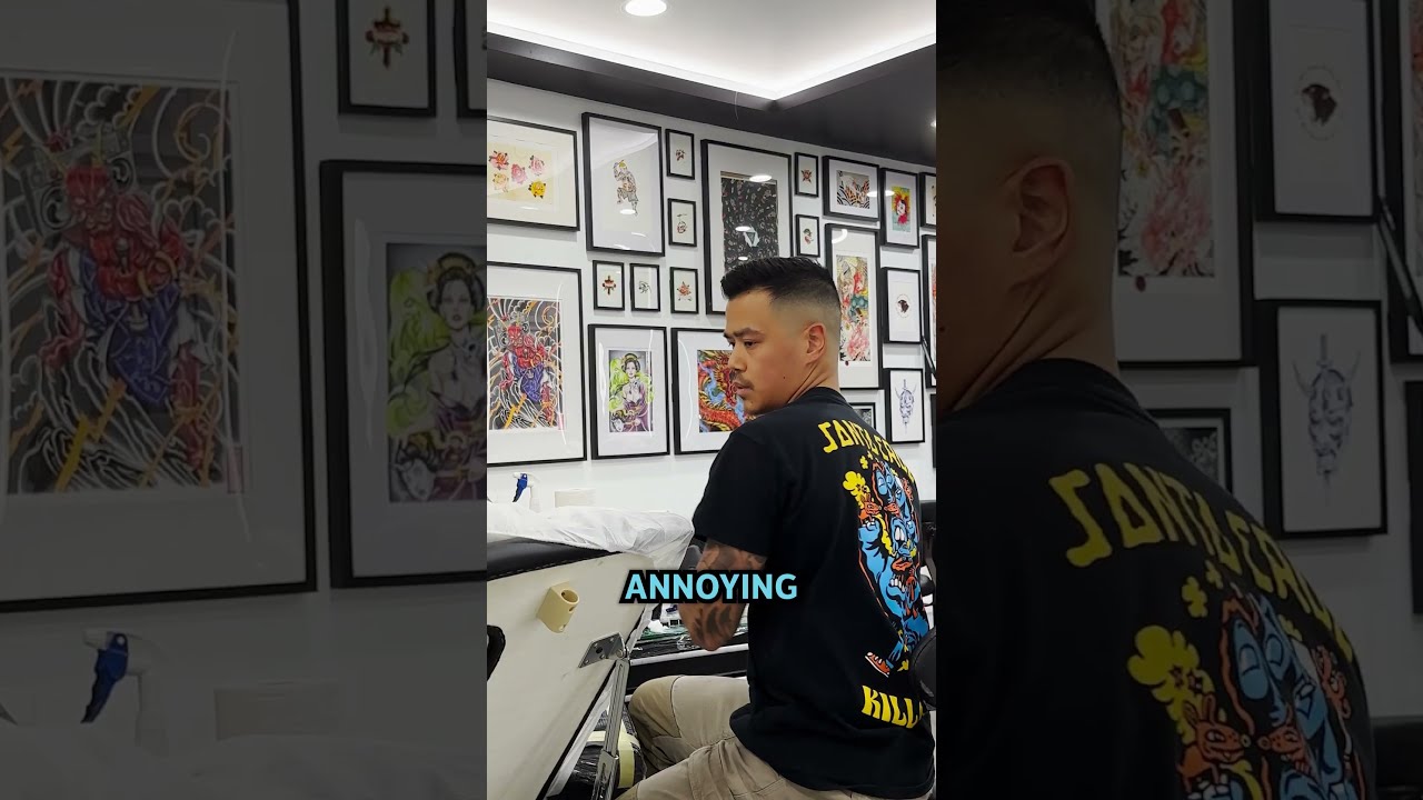 The #1 most annoying question to ask a tattoo artist