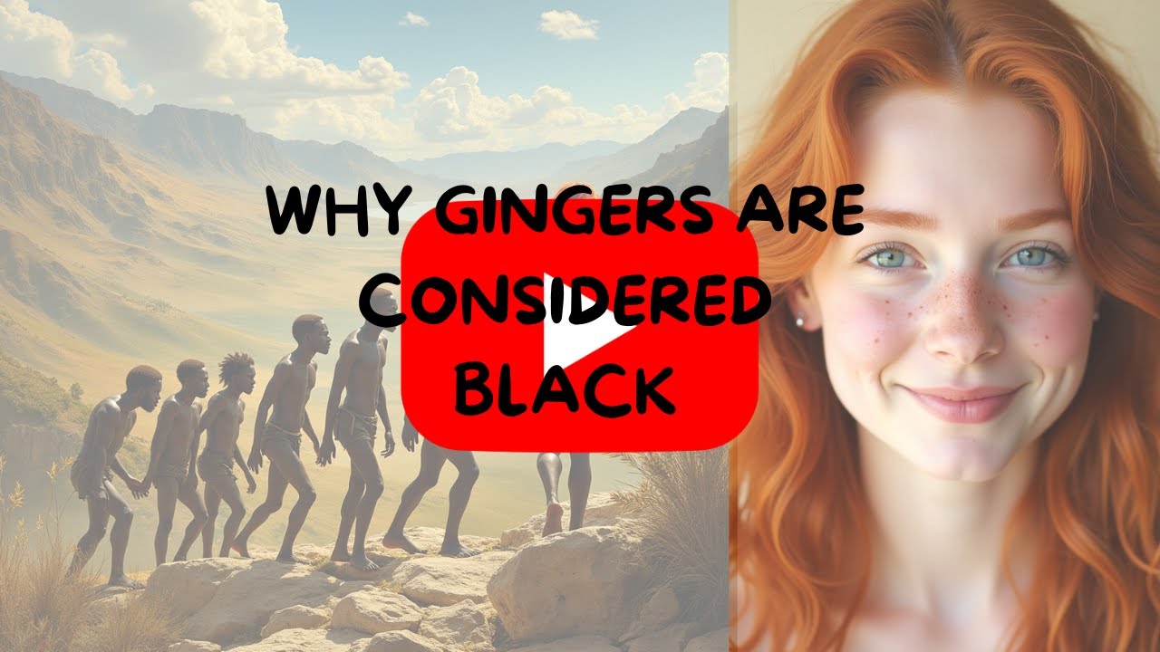 why gingers are black🔥#gingers #gingerhistory