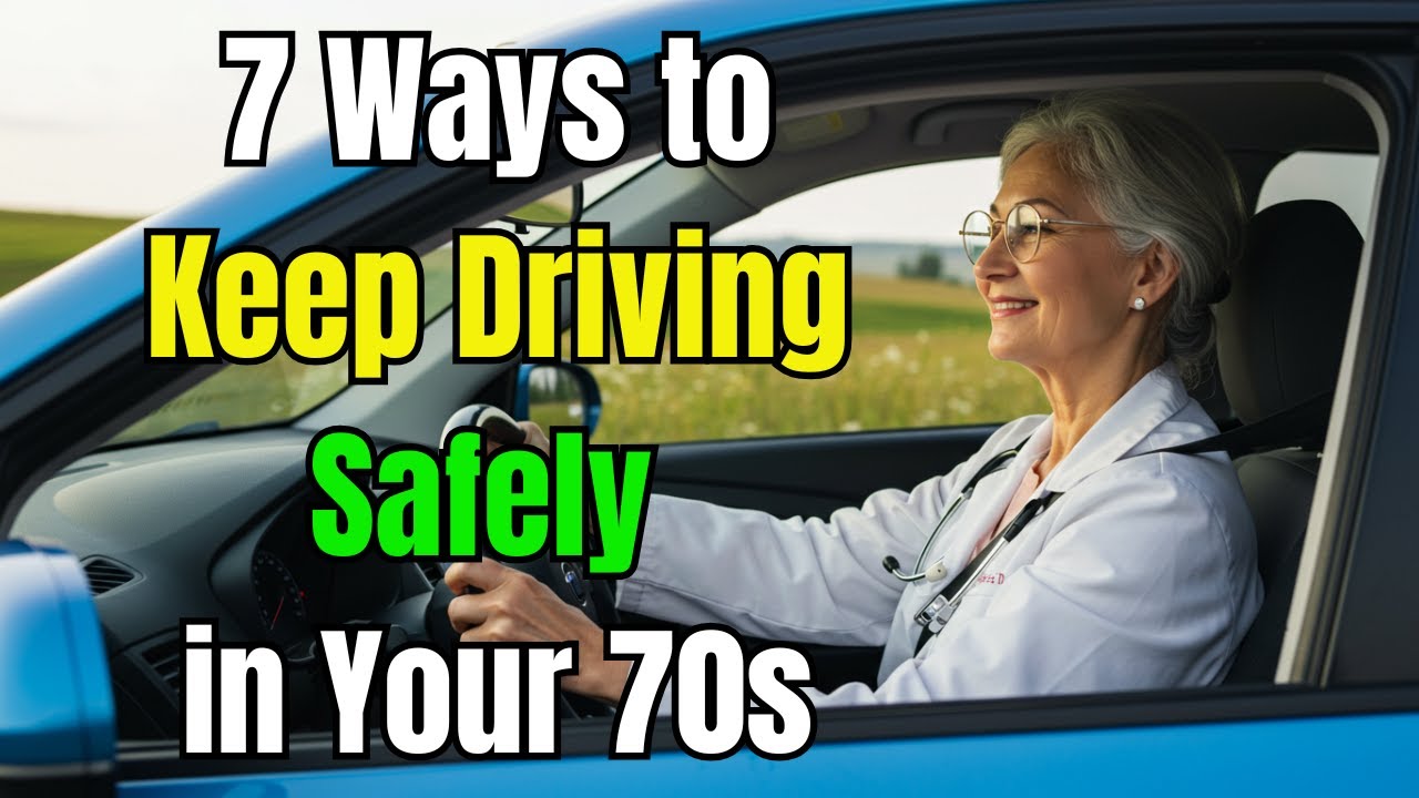 7 Ways to Keep Driving Safely in Your 70s