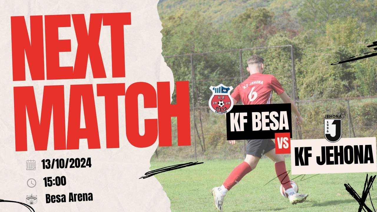 KF Besa vs KF Jehona | Xhiro 5 | Liga Komunale Tetove