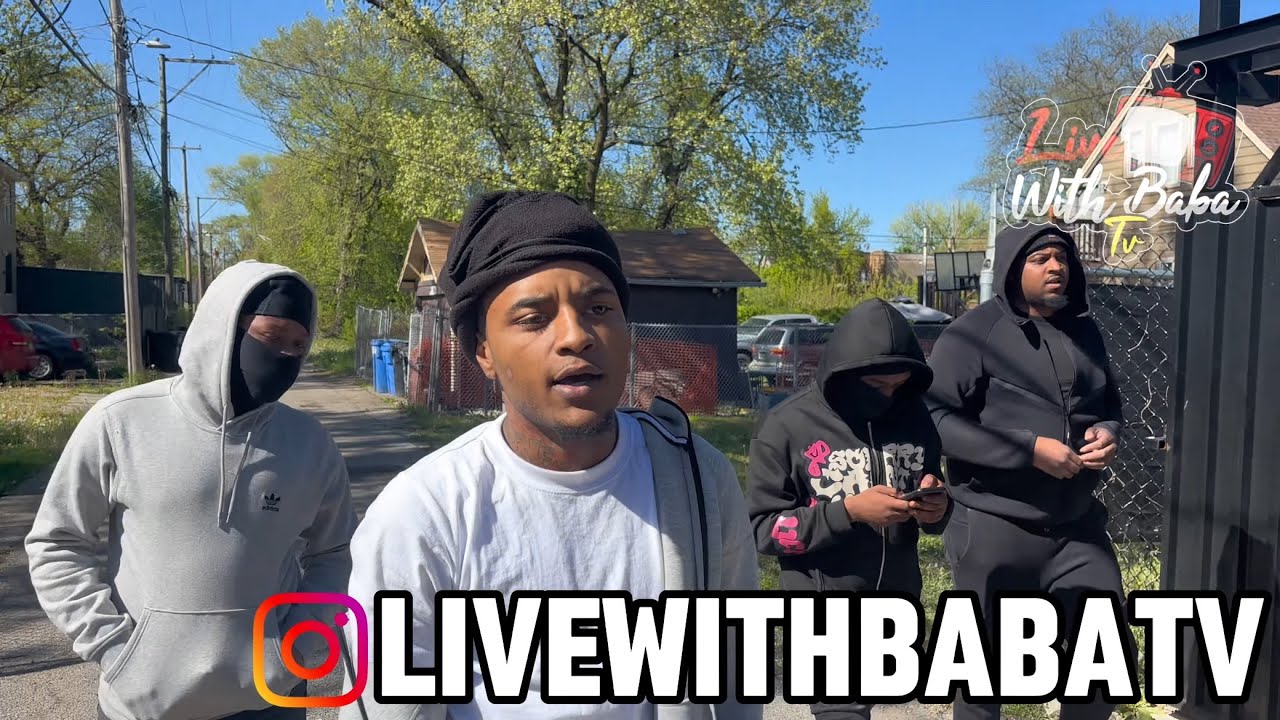 AL Block (GrimeyGang) Chicago Hood Vlog: MBlock Dad Fight, BlackGate FollyBoyz Bond, NoLuv City Diss