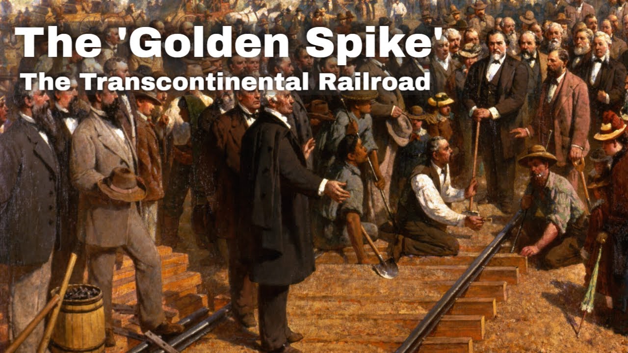 10th May 1869: &lsquo;Golden Spike&rsquo; completes the first transcontinental railroad in the United States