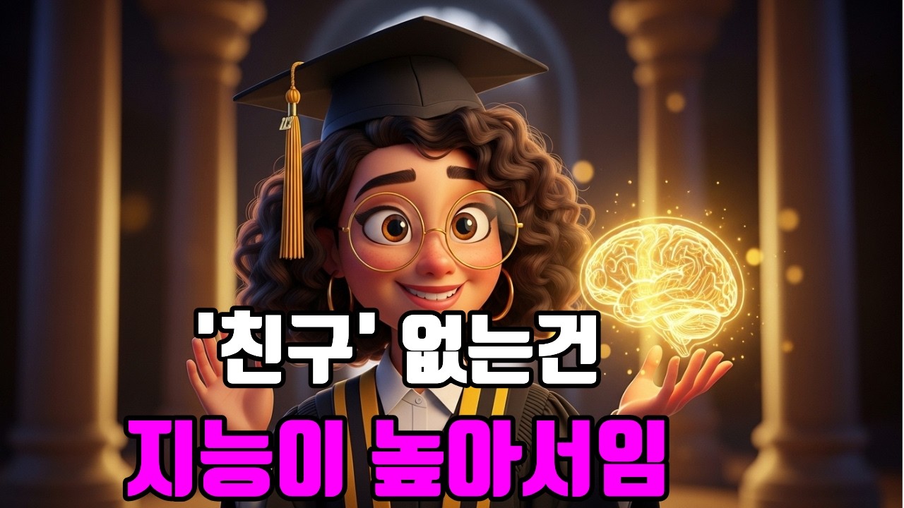 당신이 친구가 없고 혼자 있고 싶은 건 '지능'이 높기 때문입니다