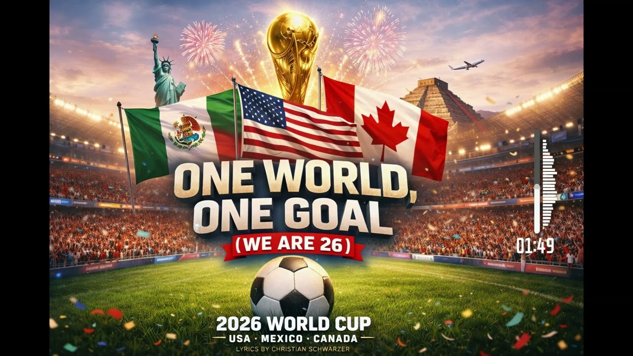 One World, One Goal (We are 26) - | World Cup Fan Anthem [UNOFFICIAL]