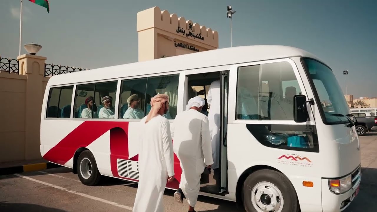 زيارة أبناء المجتمع المحلي لمشروع مزون للنحاس