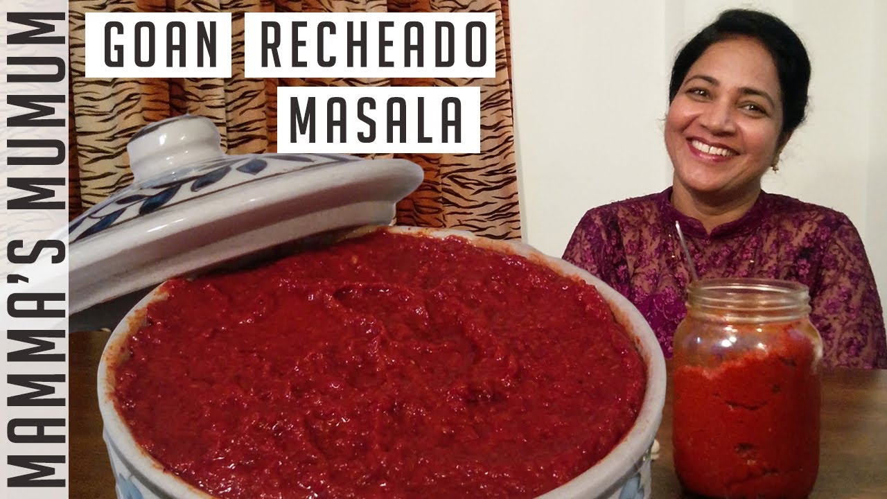 GOAN RECHEADO Masala | Fish Fry Masala | Homemade Recipe |