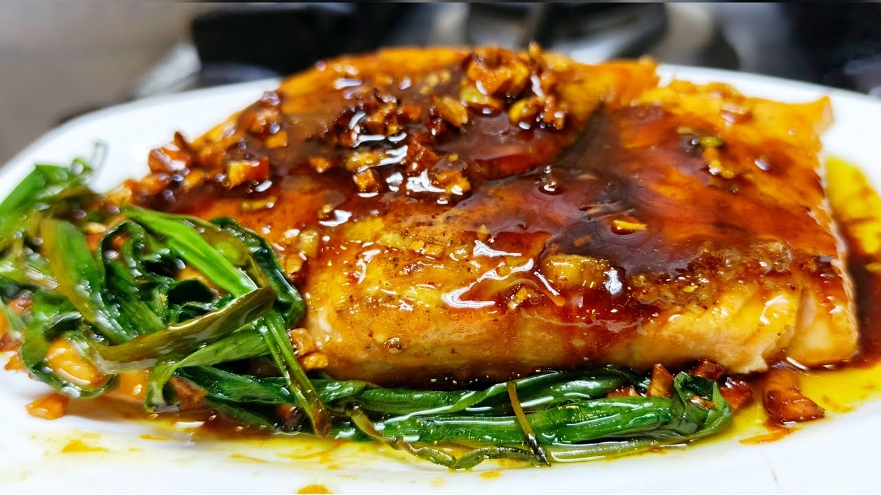 EASY BUTTER , HONEY , GARLIC , SALMON RECIPE  | SWEET SAVOURY SAUCE