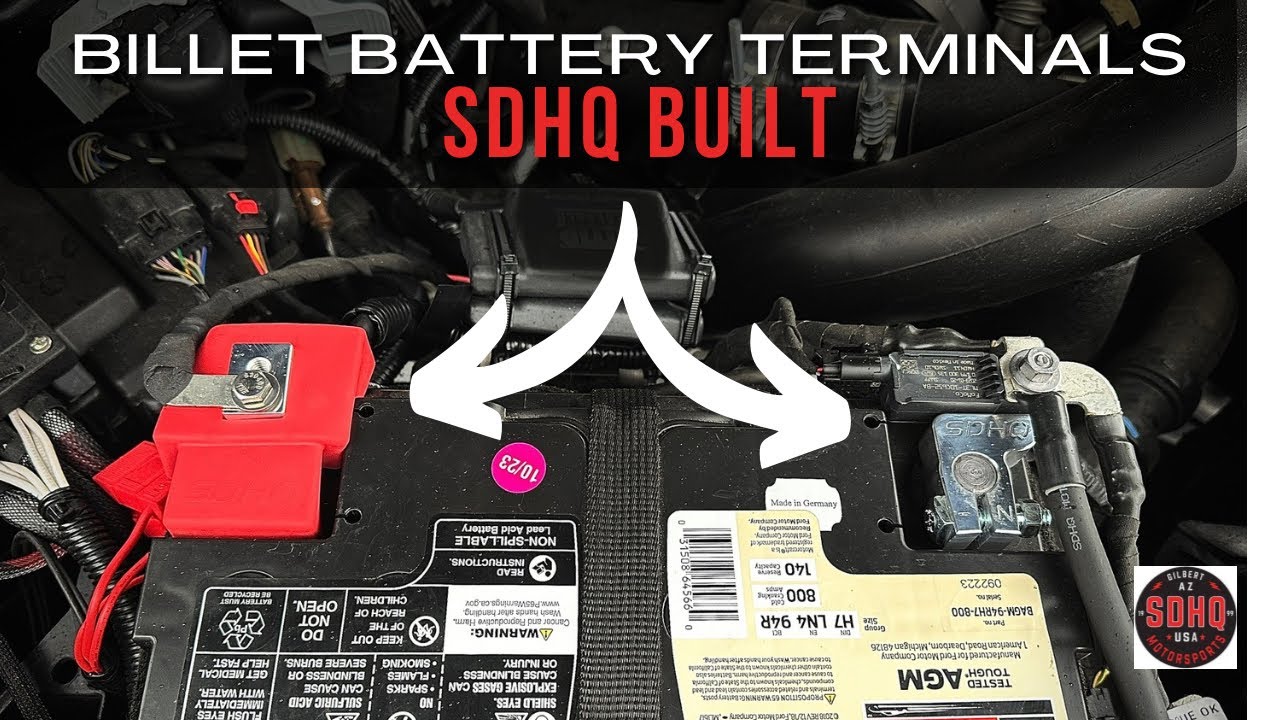SDHQ Billet Battery Terminal Kit - Ford Raptor