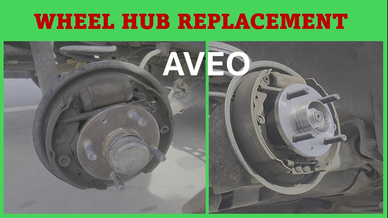 Chevy Aveo Wheel hub bearing and hub replacement Reemplazo de cojinete y maza de rueda Chevy Aveo