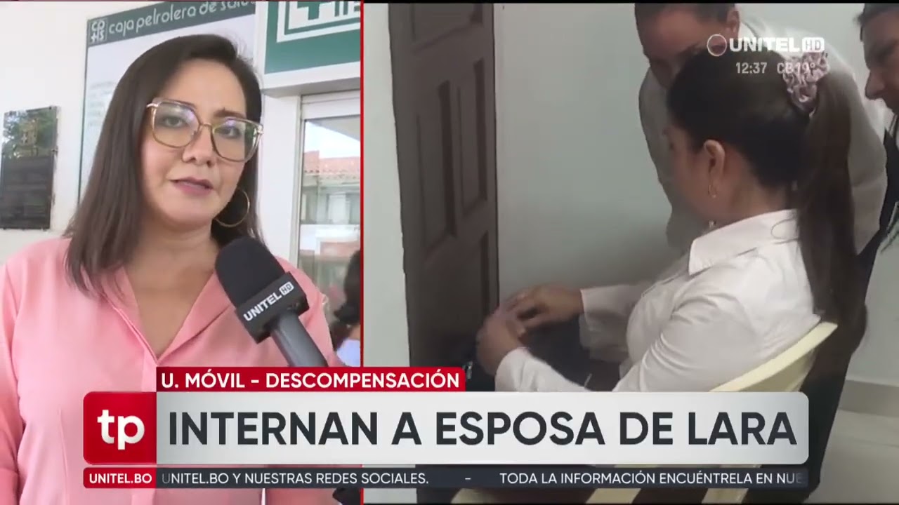 Trasladan al hospital a la diputada Romero, esposa de Lara, tras sufrir una descompensación
