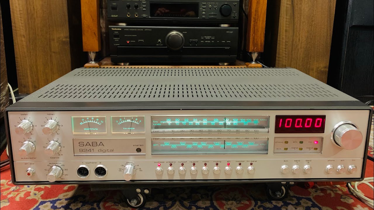 Cực phẩm Ampli Đức Saba 9241 Tuyệt đẹp_Chất âm mang đến sự tinh tế & mộc mạc(❌ĐÃ BÁN❌) _☎️0917659929
