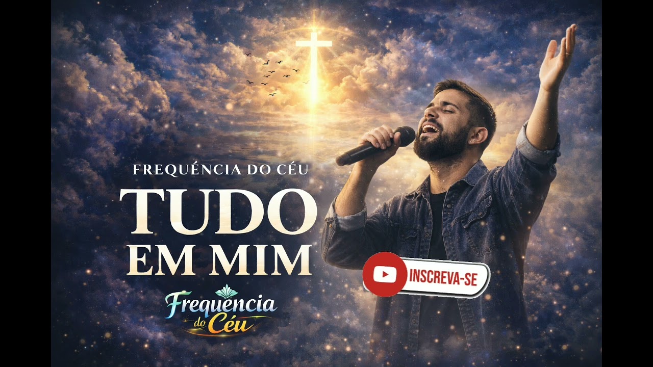 Louvor e adoração | tudo em mim te adora | frequência do céu 