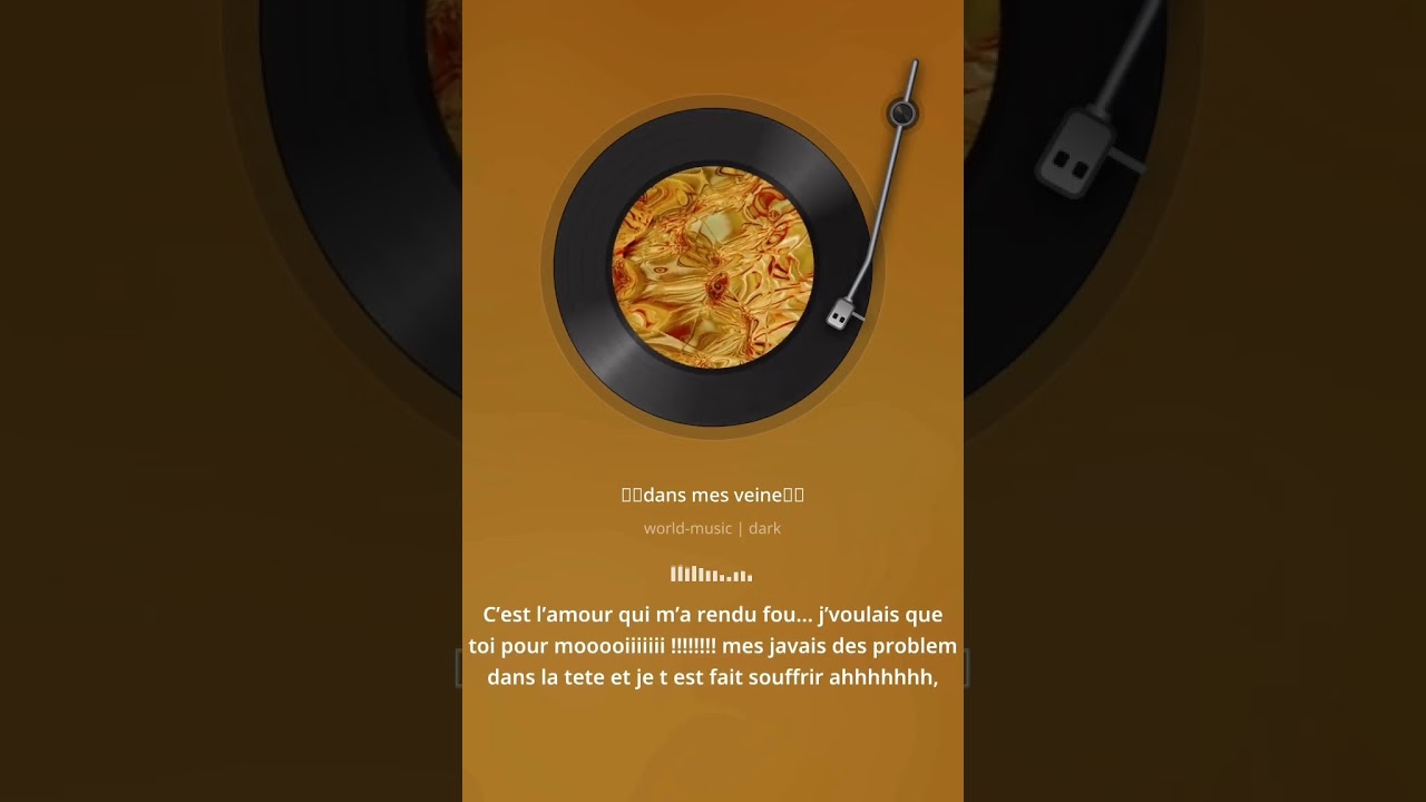 ❤️‍🔥Dans mes veine❤️‍🔥