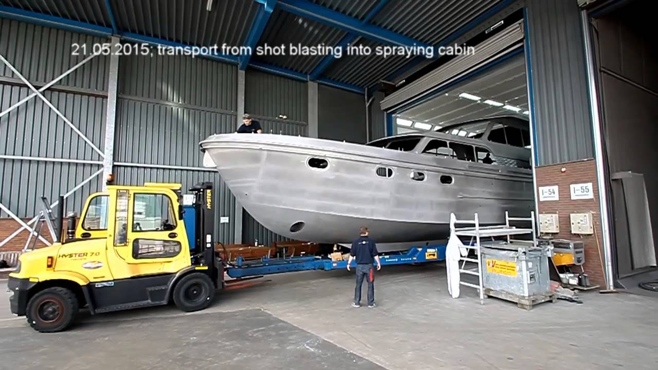 Linssen Grand Sturdy 589 AC Wheelhouse production