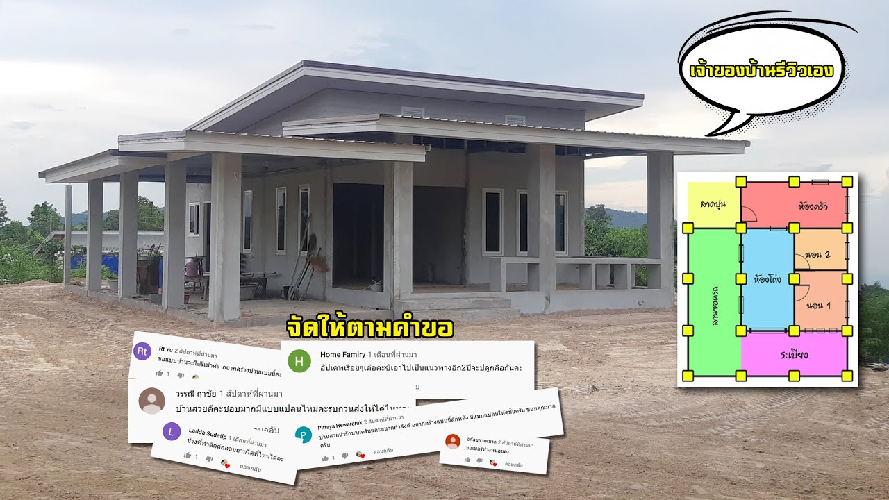 จัดให้ตามคำขอ..! อัพเดทบ้านตัวเอง พร้อมแปลนบ้าน