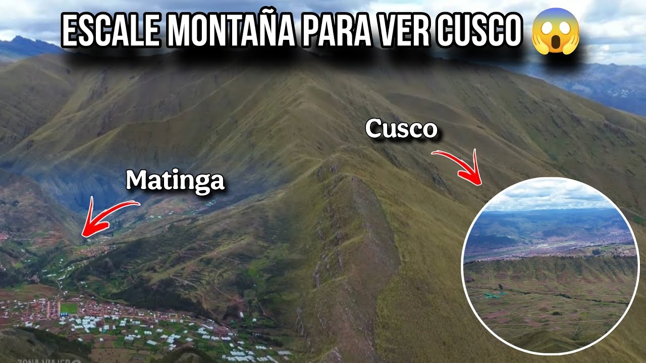 🇵🇪 Escalando el Cerro para ver la Ciudad de Cusco y mi Pueblo😱 