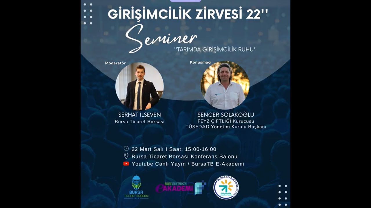 Tarımda Girişimcilik Ruhu // Sencer Solakoğlu