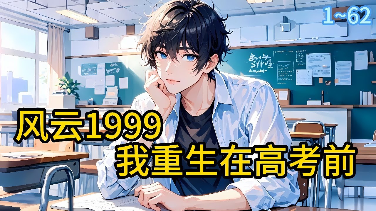 《风云1999，我重生在高考前》1~62：一场车祸，让张凡重生回到1999年高考前！上一世，他高考失利，人生坎坷，与心爱的女人失之交臂。#都市 #漫画#精英说漫