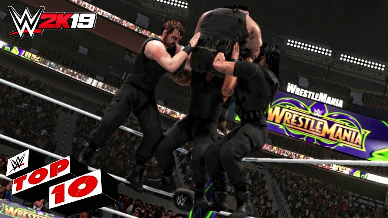 WWE 2K19 Top 10 Tag Team Finishers!